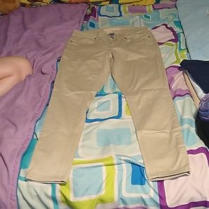 Arizona khakis skinny low rise